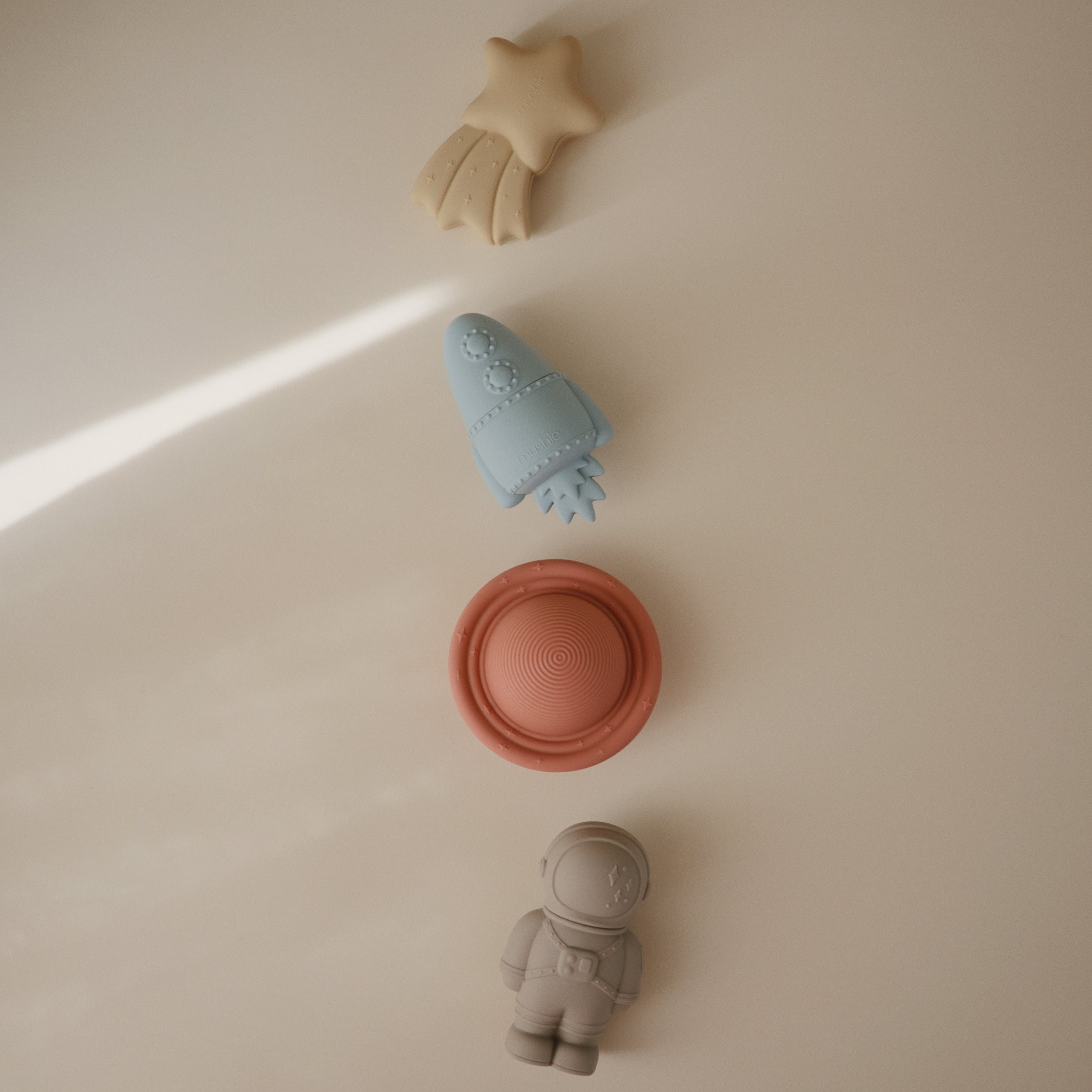 Image of Space Mold Free Bath Play Set - 4 Pack